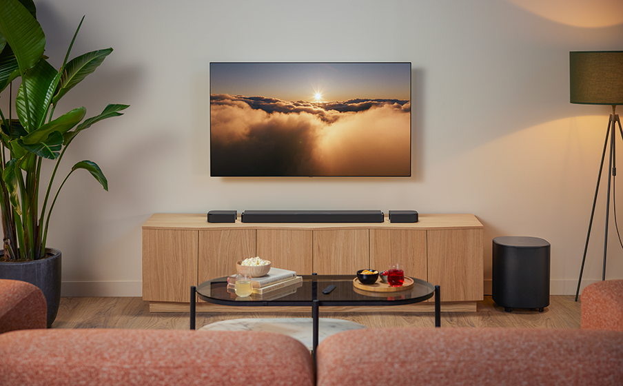 Sonido envolvente real con altavoces inal&aacute;mbricos desmontables